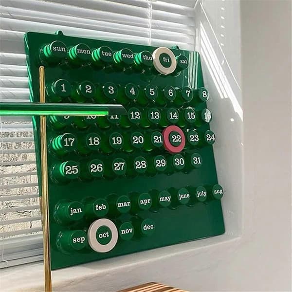 Personlig Kalender Tavle Kreativ Evighedskalender A