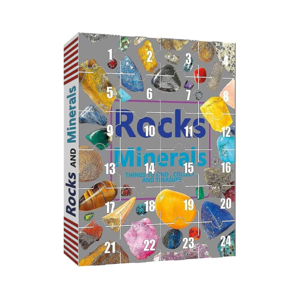 Adventskalender Rock Collection Blind Box Gave 24 Rocks Blind Box