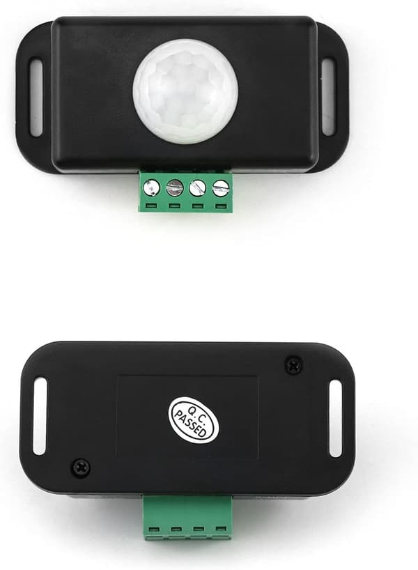 Infrarød bevægelsesdetektor 12V 24V PIR-controller PIR-sensor til LED-strips 2 stk