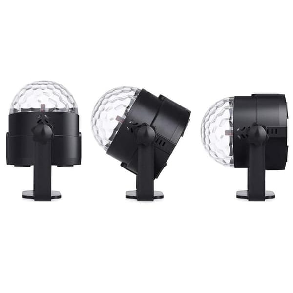 Diskopalloprojektori – LED RGB -kohdevalo