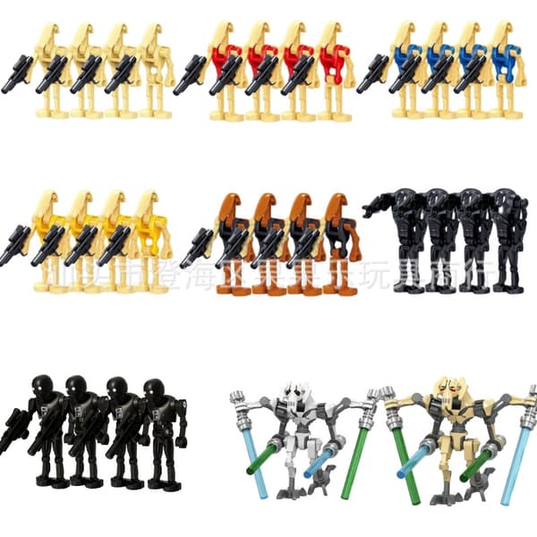 Star Wars kamprobot soldater børns byggeklodser legetøjsposer 40PCS