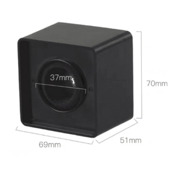 Handhållen mikrofonadapter för intervjuer, kompatibel med Wireless Go/GoII/Mic//Wireless sändare, handhållen adapter Black