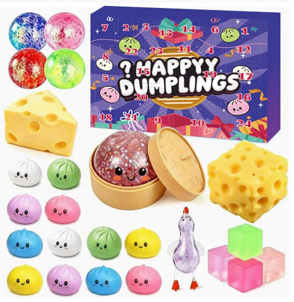 2026 Squishy Bao Bun Adventskalender – Klem-overraskelse ST-84