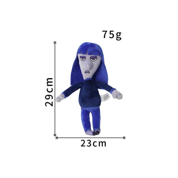 Uusi Inside Out 2 pehmolelu Inside Out -pehmolelu animaatio oheistuote Purple Fat Man OPP packaging