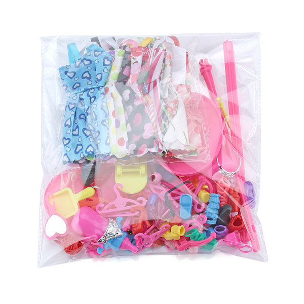 10-delad kjol kostym universal presentförpackning accessoarer skor C