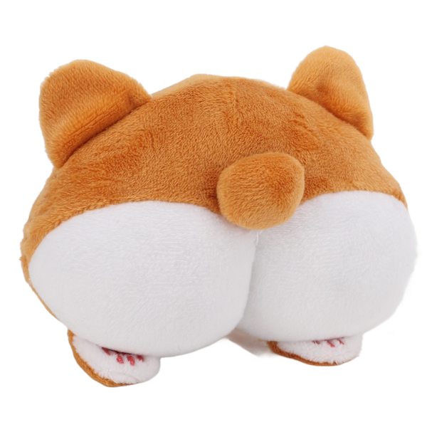 Söt Corgi Plysch Pipande Leksak för Små och Mellanstora Hundar (FQ)
