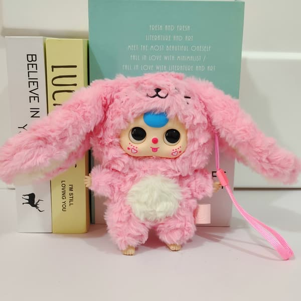 Plysdukke Blind Box, Blødt Udstoppede Kaninlegetøj til Samlere og Gaver Big and cute Random one