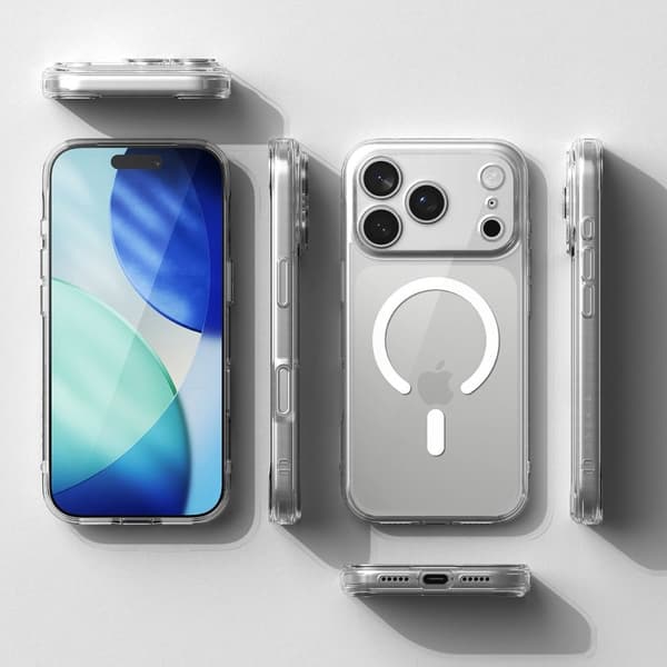 Ringke iPhone 17 Pro Max Deksel MagSafe Fusion Transparent 80