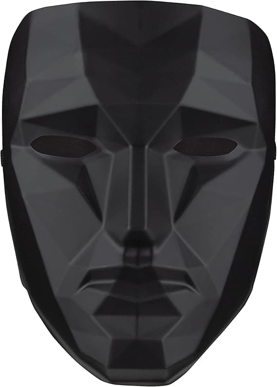 Squid Game-masker, En Størrelse Voksen Kostymemasker front man