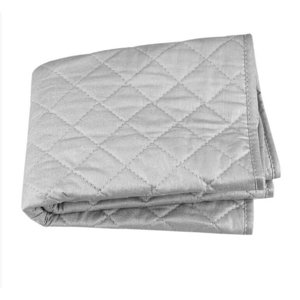 Strykjärnsmatta, grå, quilt, tvättmaskin, torktumlare, värmebeständig madrass