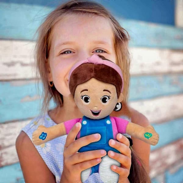 Ms Rachel Puhuva Laulava Halattava Pehmolelu 30 cm Pehmeä Lelu