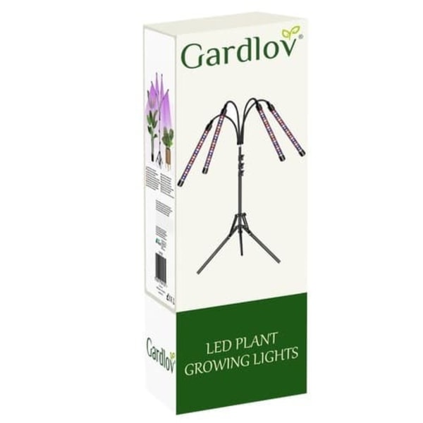 Vekstlys med Stativ / Vekstlys - 4 LED Paneler