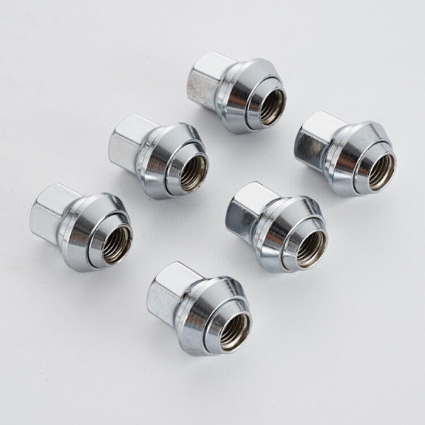 24X Hjulmutter Konisk Mutter Mondeo M12x1.5 SW 19 for Ford Lettmetallfelger Fiesta