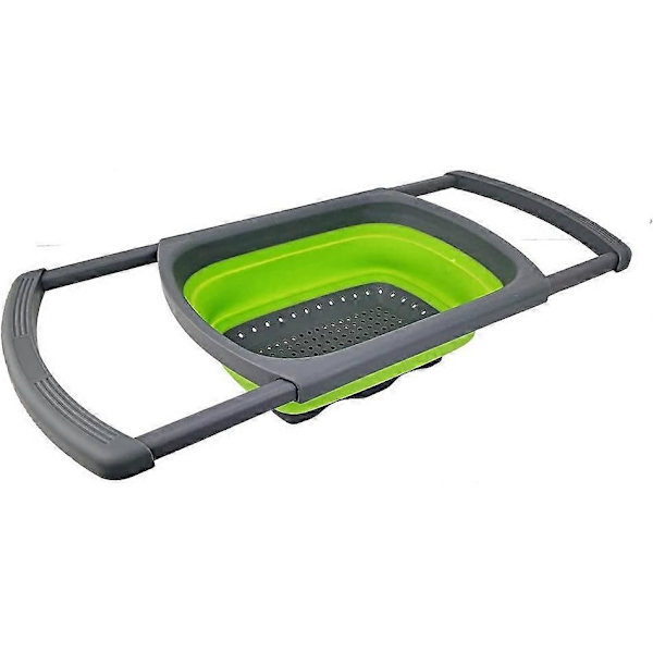 Vegetable Basket, Collapsible Trash Can, Vegetables and Fruit, for Kitchen and Camping Rectangular