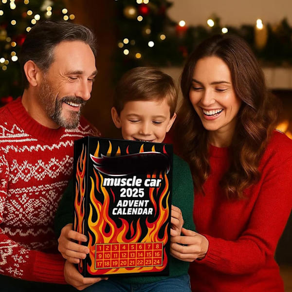 Adventskalender 2025 24 NEDTELLING KOMPROMISJONSBILER KALENDER for barn og samlere