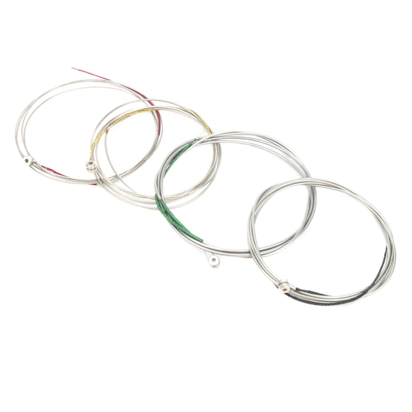 4 stk. Bass Strenger Rustfritt Stål Legering Nikkelbelagt Musikkinstrument Tilbehør BD600