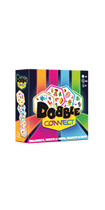 Asmodee 8231 Dobble Kids Kortspel - Italiensk version, Ålder 4-99