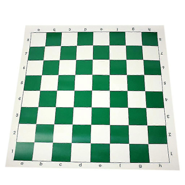 Klassiskt hopfällbart schackbräde, rullbart schackbräde, platt internationellt schackbräde
