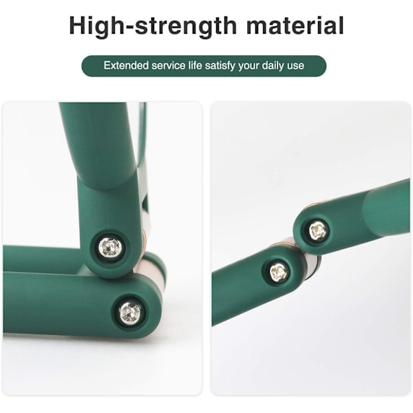 15X forstørrelsesspeil, sammenleggbart og roterbart med stativ (Army Green)