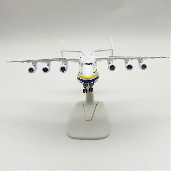 Metall Legering Antonov An-225 Mriya Flygplansmodell 1/400 Skala Replika Modell Flygplan Leksak för Samling