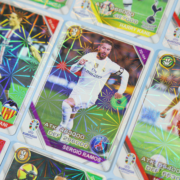 Cristiano Ronaldo jalkapallokortti Laser Flash Card Book MM-kisat Portugalin maajoukkue Nro 7 jalkapallotähtien kortit
