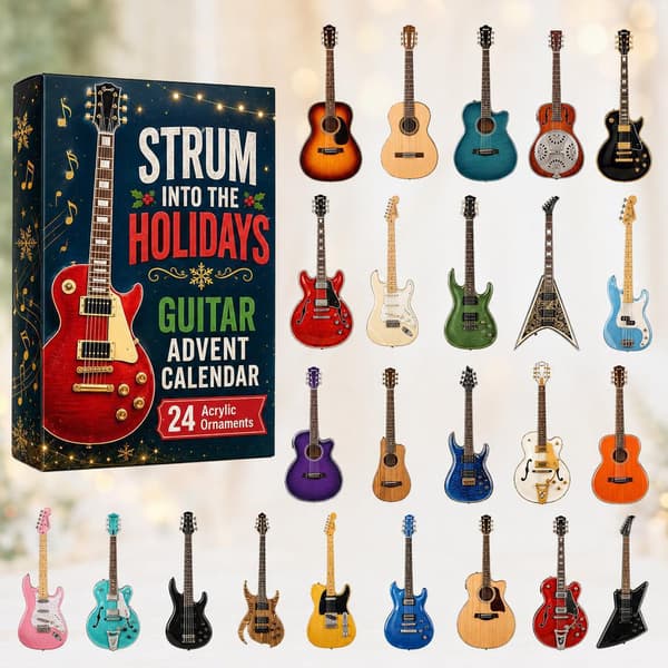 Svømmeelsker Julekalender Nedtællingsgave til December 2026 Dolly Parton Blind Box A 26*18*3cm