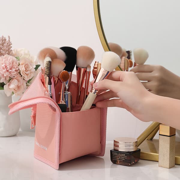 Makeup Børste Organizer Taske Rejse Kosmetik Holder Taske