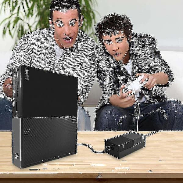 Xbox One AC Adapter, Erstatningsstrømforsyning, 100-240V Spenning, AC Kabel(FQ)
