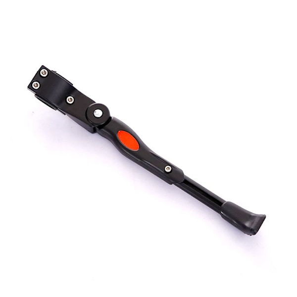 Mountainbike cykel aluminiumslegering enkelt støtte fodstøtte aluminiumslegering støtte sidestøtte enkelt støtte stige cykeltilbehør Black + 4/5 tool