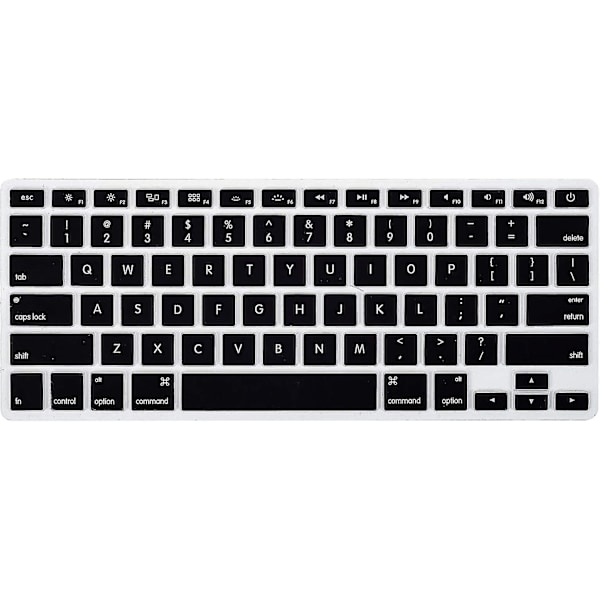 Tangentbordsöverdrag för Macbook Air 13 tum, 2012-2017, A1369 A1466 & Macbook Pro 13 tum, 15 tum (med eller utan Retina-skärm, 2015 O