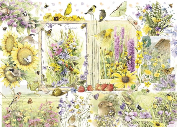 Cobble Hill Nature Journal: Sommarpussel (1000 bitar) [YATOY]