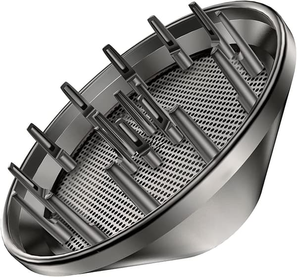 Kompatibel 8 STK Diffuserdyse for Dyson Airwrap Hårføner Tilbehør Dysfester for Dyson med Diffuserdyse Myk Glatt