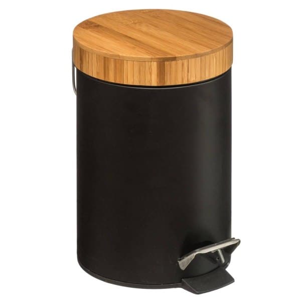 TG Pedalhink, Bambu / Metall, 3 L - Svart Svart