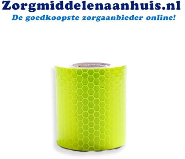 Reflekterende Tape Klasse 1 Selvklebende 2 Ruller Hvit Rød 5cm Bredde 300cm Lengde Per Rull