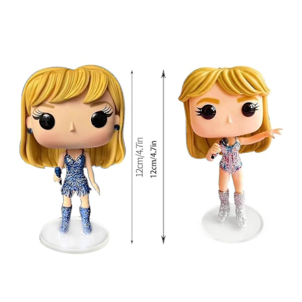 Taylor Vinyl Samlefigur - Swift Figur Statuette Samlegaveidé Eras Legetøj til Fan - Fremragende (FMY) color4