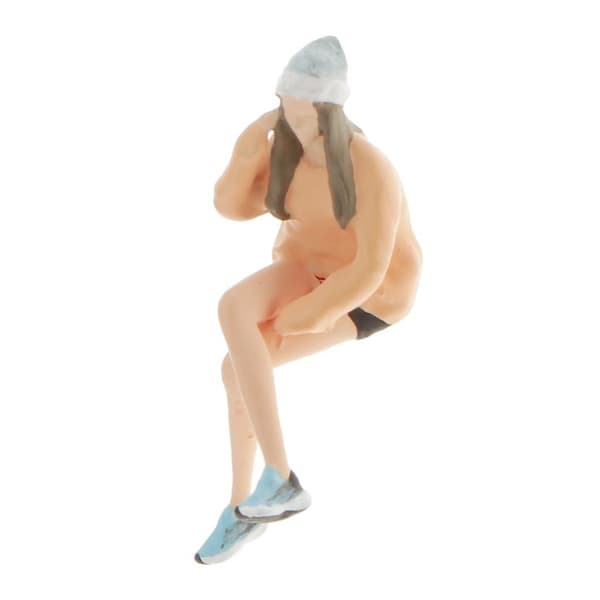 1:64 Figurer Model Samling Biler Lastbiler Dukker Legetøj Bygge Layout Orange