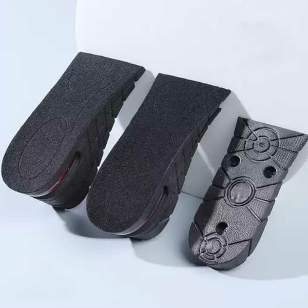 3 kpl Get Longer -pohjalliset - Lisää pituutta jopa 6 cm musta