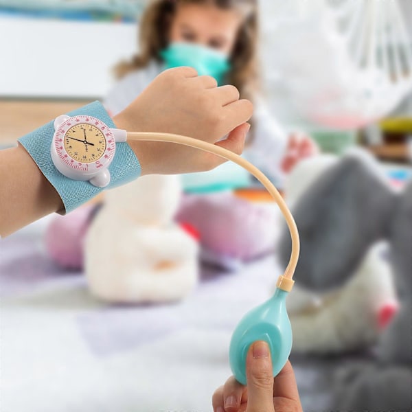 Barn Simulation Familjeläkare Leksak Mini Blodtrycksmätare Leksak Barn Pedagogisk Leksak