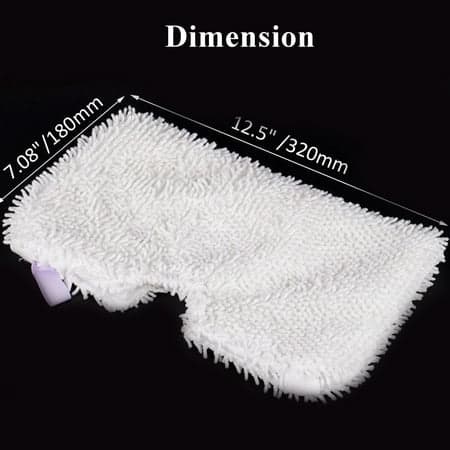 4-pak Mikrofiber Moppputer, Erstatning for Shark Dampmopp