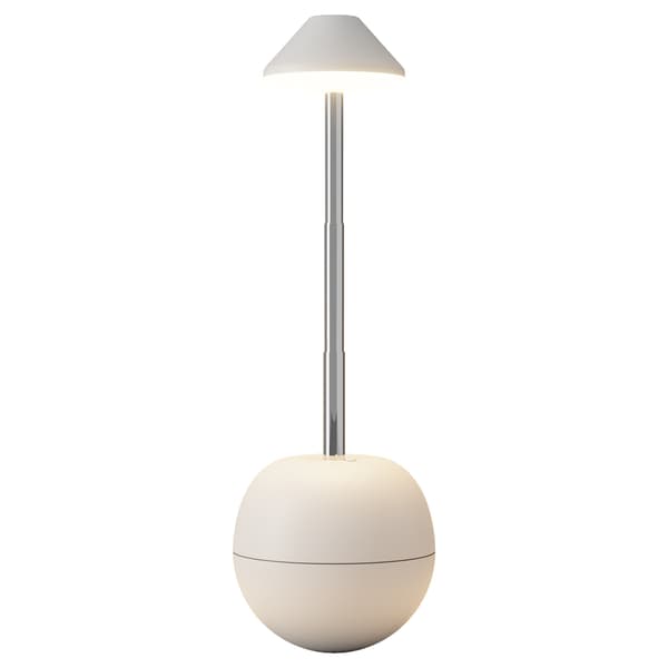 Genopladelig LED Touch Natlampe med Dæmpbar Varm Glød, Bærbar Sengelampe til Soveværelse og Kontor Black