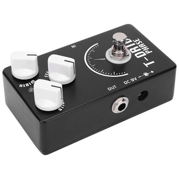 Gitar Phaser Pedal Elektrisk Analog Fase Skifter Effekt Musikkinstrument Tilbehør CP61