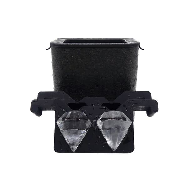 Diamond Isbitmaskin Lager 2 Store Klare Diamant-isbiter for Whisky og Cocktails