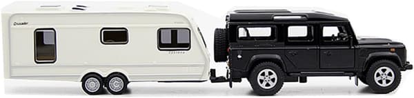 Leke Bobil SUV Tilhenger Slepe RV Bobil Leker for Gutter Støpt Lastebil Modellbil