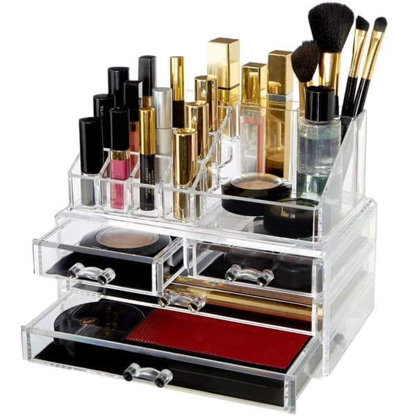Makeup Opbevaring Makeup Organizer Akryl med 4 Skuffer SF1155