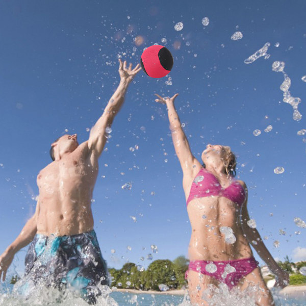 Tålig vattenstudsboll studsbollar för pool strand hav utomhus röd
