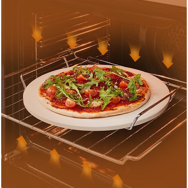 20,6 cm - Pizzakivi grilliin ja uuniin