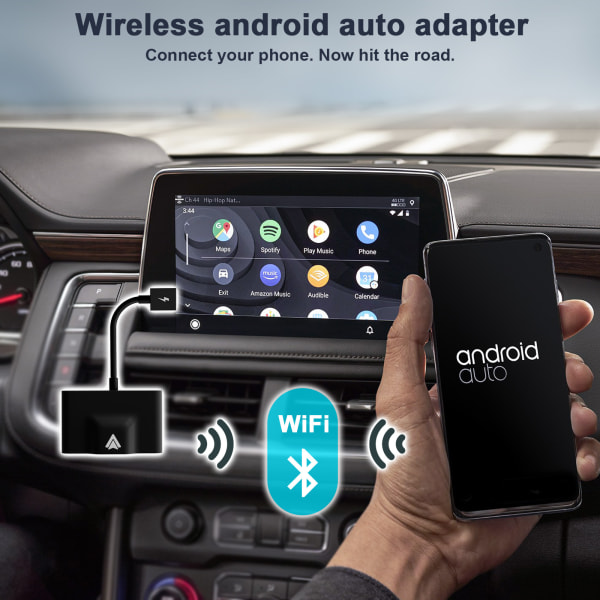 Android Auto trådlös adapter, Android Auto USB-dongel för