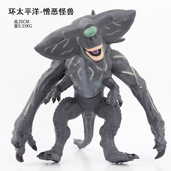 Pacific Rim Wanderer Docka Vit Orm Hat Lingbei Sköldpadda Lie Huvud Mecha Monster Docka Modell Ornament Pacific Rim-Axehead