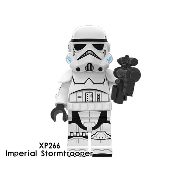 Star Wars byggeklodser legetøjspose til børn - pose KT1034 (XP262-269)