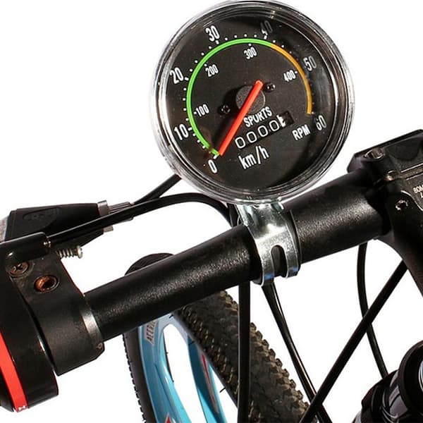Universal Cykelcomputer Cykel Speedometer Mekanisk Odometer Rund Cykeltæller Målere Stopur Rideudstyr